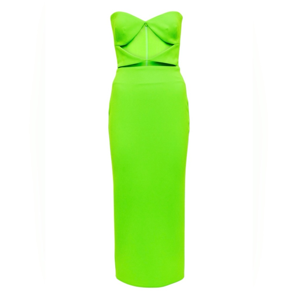 Alex Perry Hale cutout crêpe midi dress